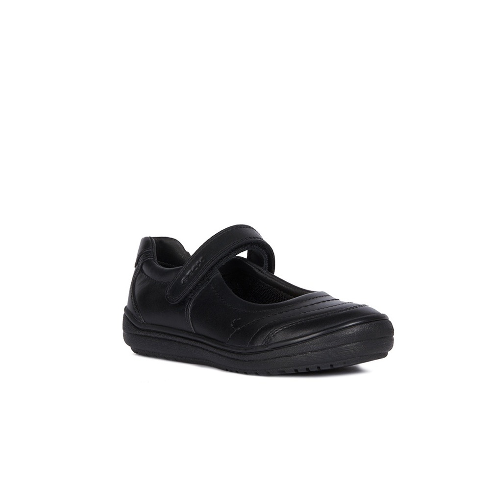 Size 9 Toddler Geox Kids Black Strap Dress Shoes